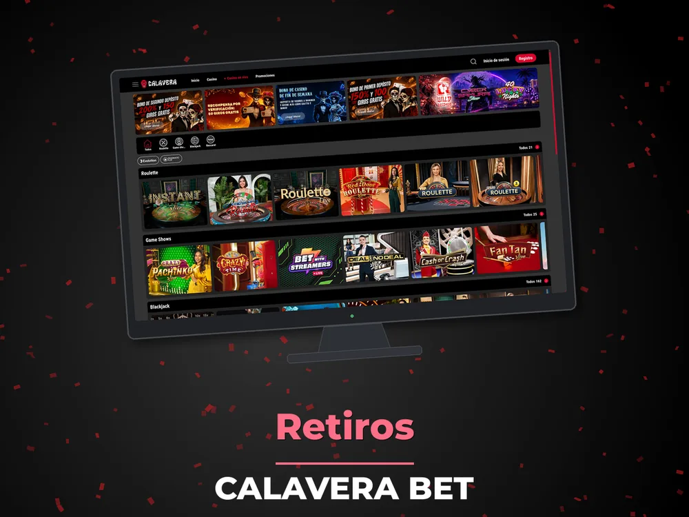 Calavera Bet - Retiros