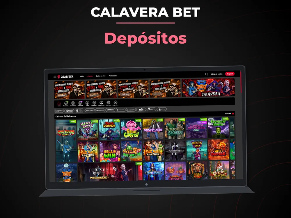 Calavera Bet - Depósitos