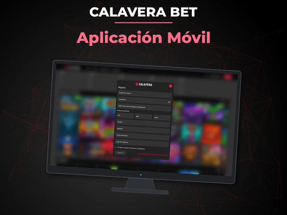Calavera Bet - Aplicación Móvil