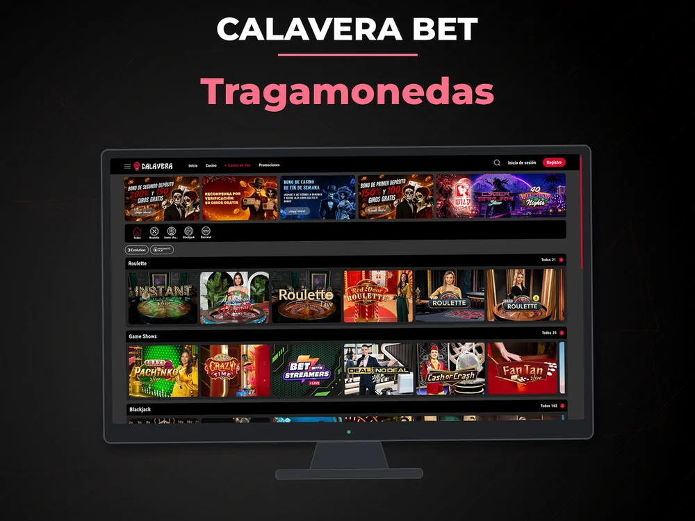 Calavera Bet - Tragamonedas